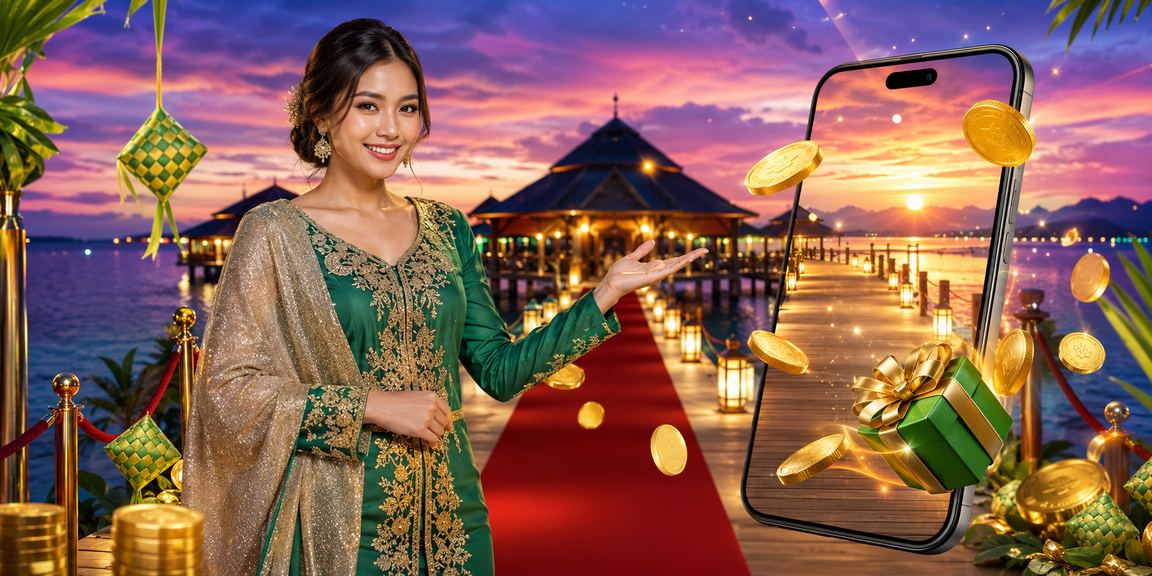 Pengguna Kota Kinabalu bermain kasino mudah alih pada Hari Raya melalui pussy777